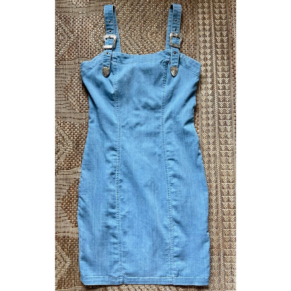 Haute Monde Denim Western Dress